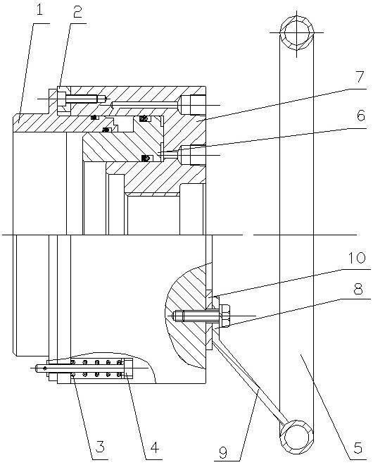 细丝轧机拆装辊机构的制作方法