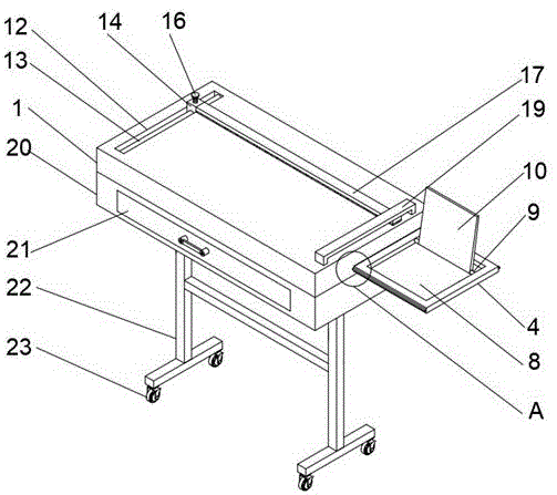 一种手绘专用制图工作台的制作方法