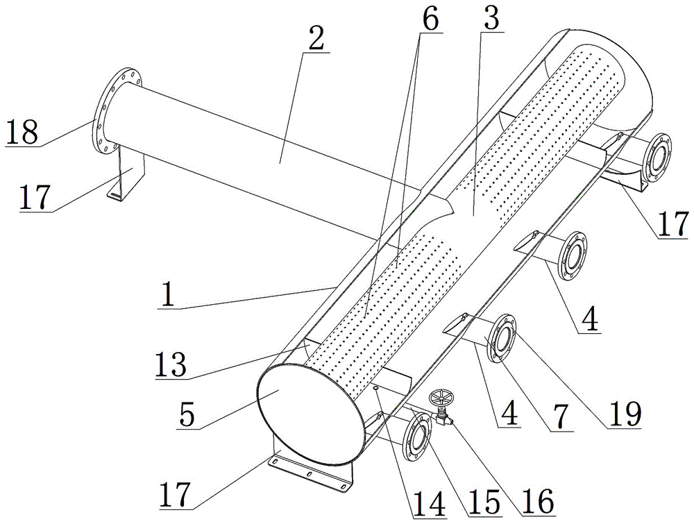 一种尾气汇总消声器的制作方法