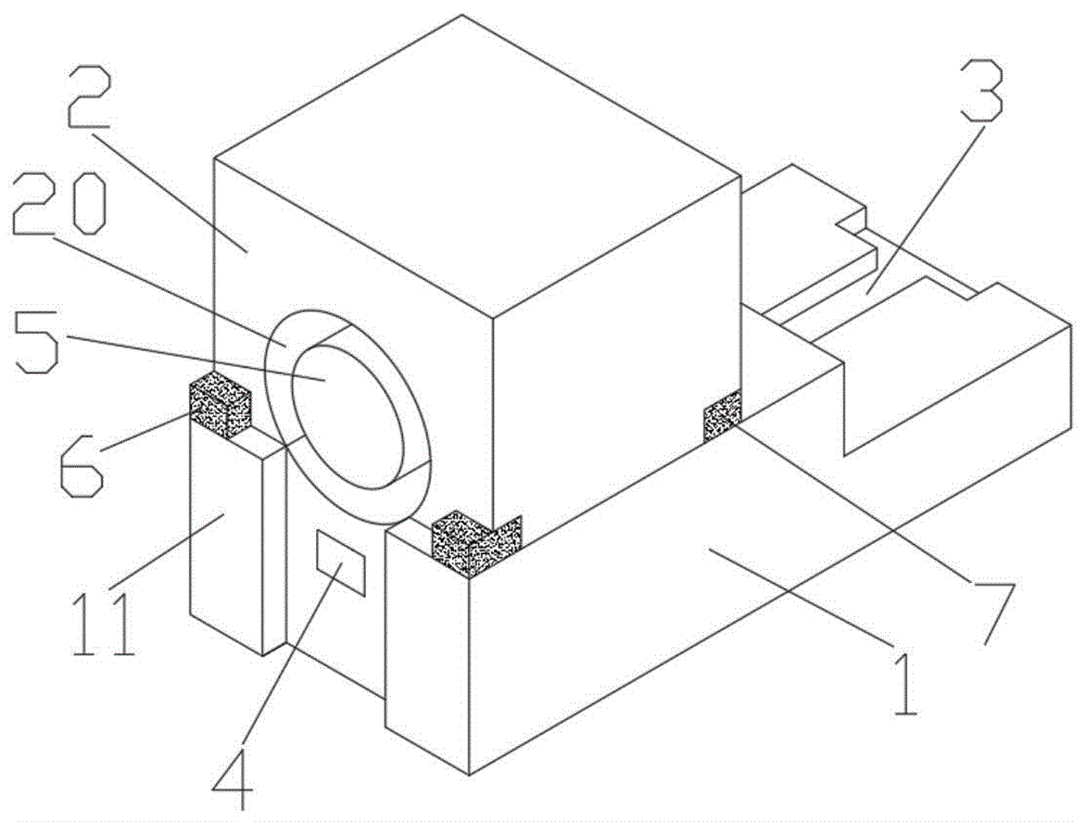断路器磁脱扣组件的焊接夹具装置的制作方法