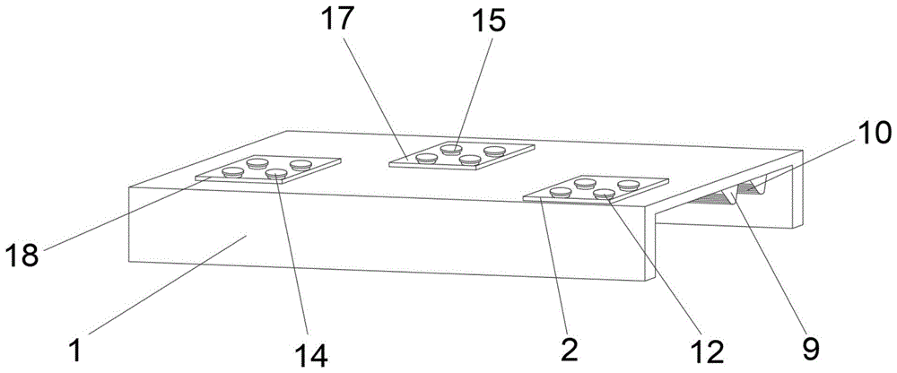 一种建筑门窗框固定片预留口结构的制作方法