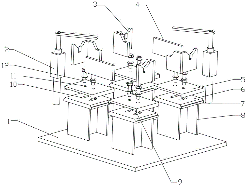 一种可调式自动切割机用定位工装的制作方法