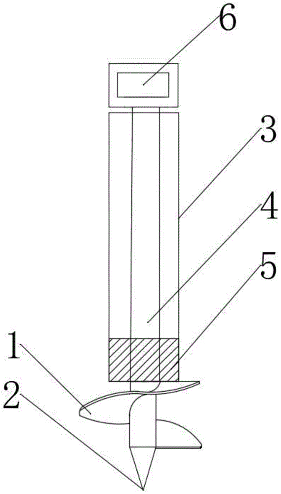 一种防盗的建筑施工地锚的制作方法