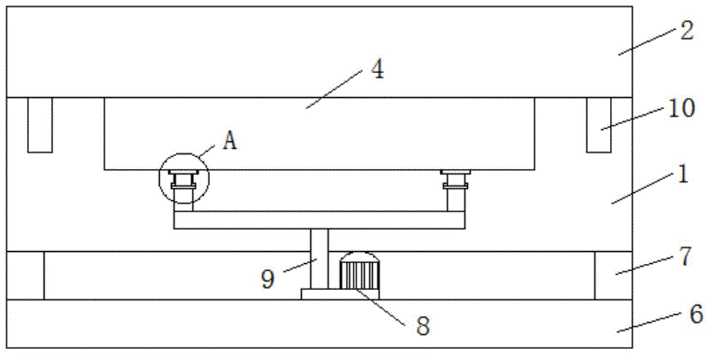 一种智能电子秤外壳的生产模具的制作方法