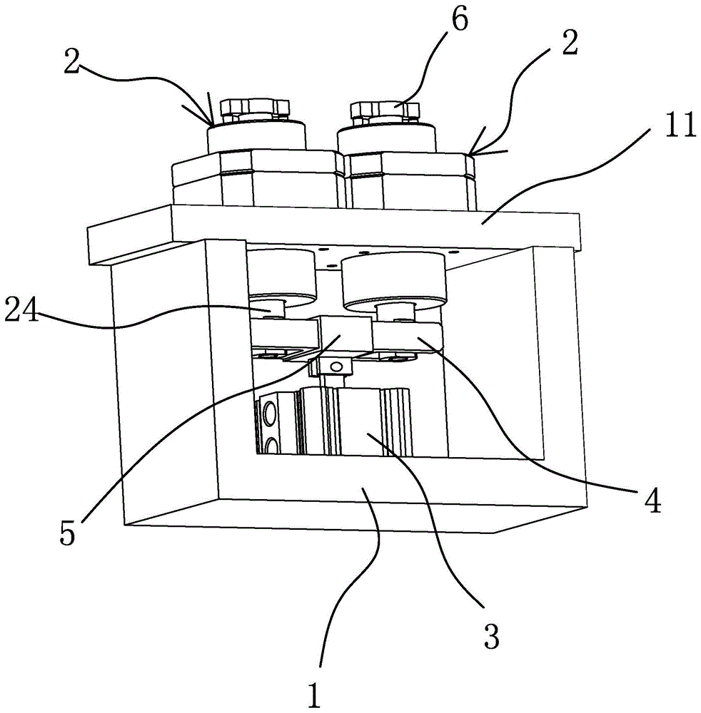 一种多夹头夹具的制作方法