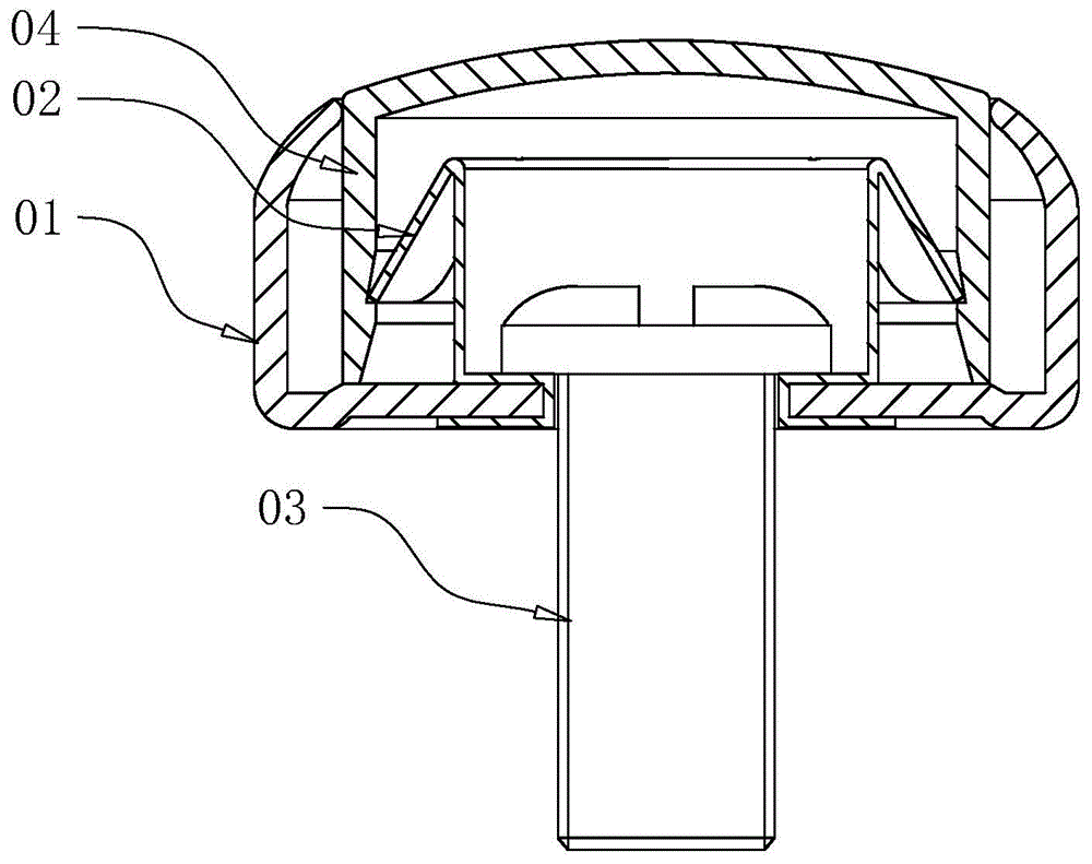 一种用于机动车号牌专用固封装置生产的自动扣压机的制作方法