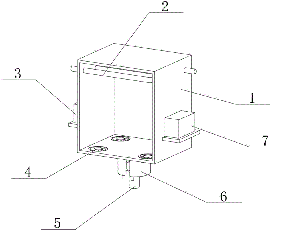 一种激光切割机用的循环冷却机组的制作方法