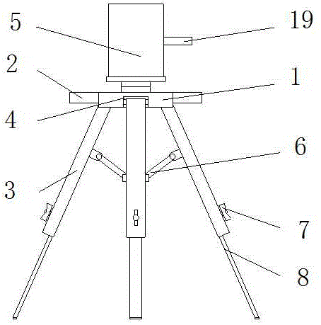 一种勘测工程用便携式水平仪的制作方法