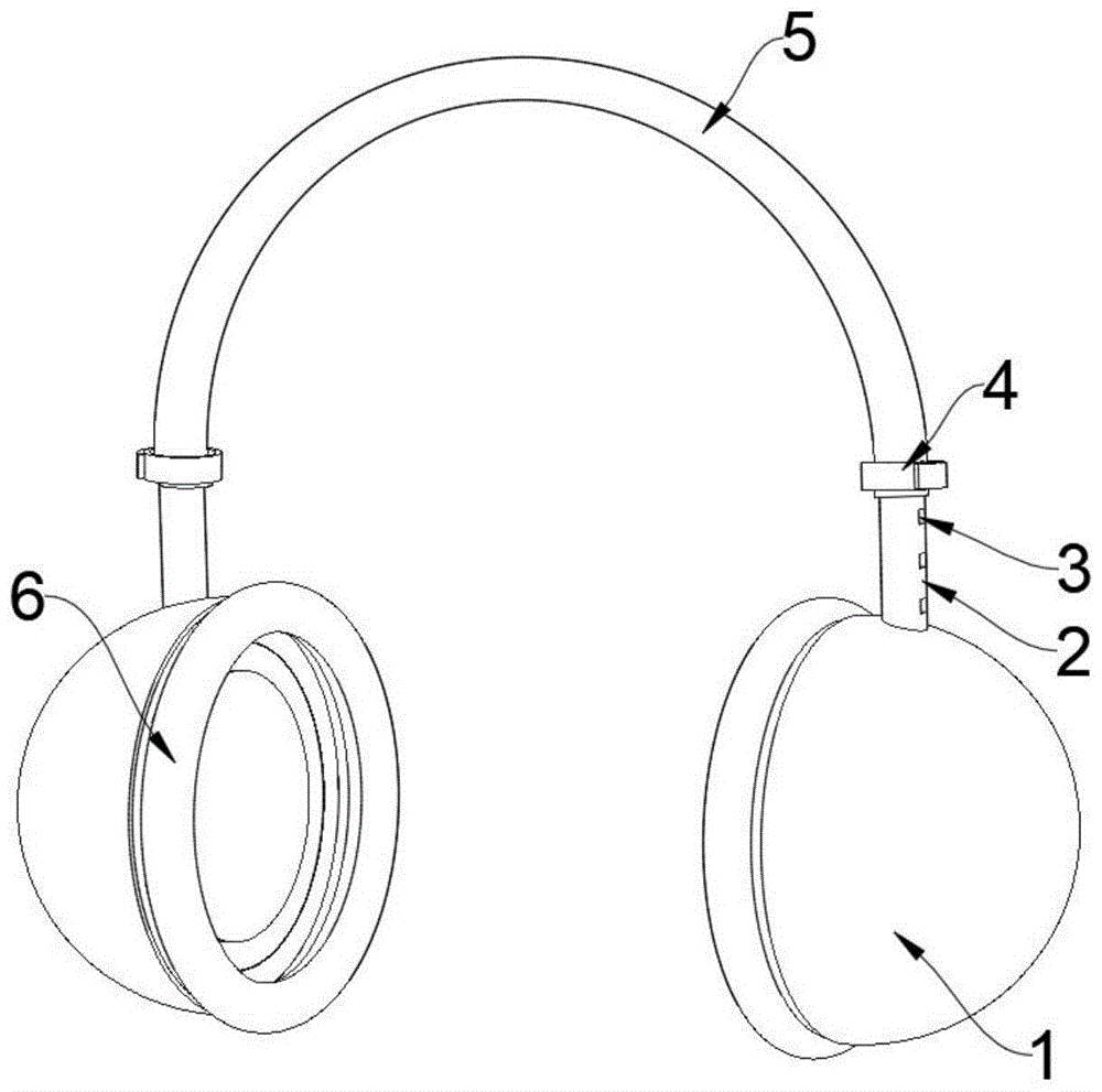 一种带有双面胶的装配式耳机的制作方法