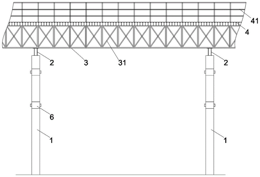 一种混凝土预制管桩便桥结构的制作方法