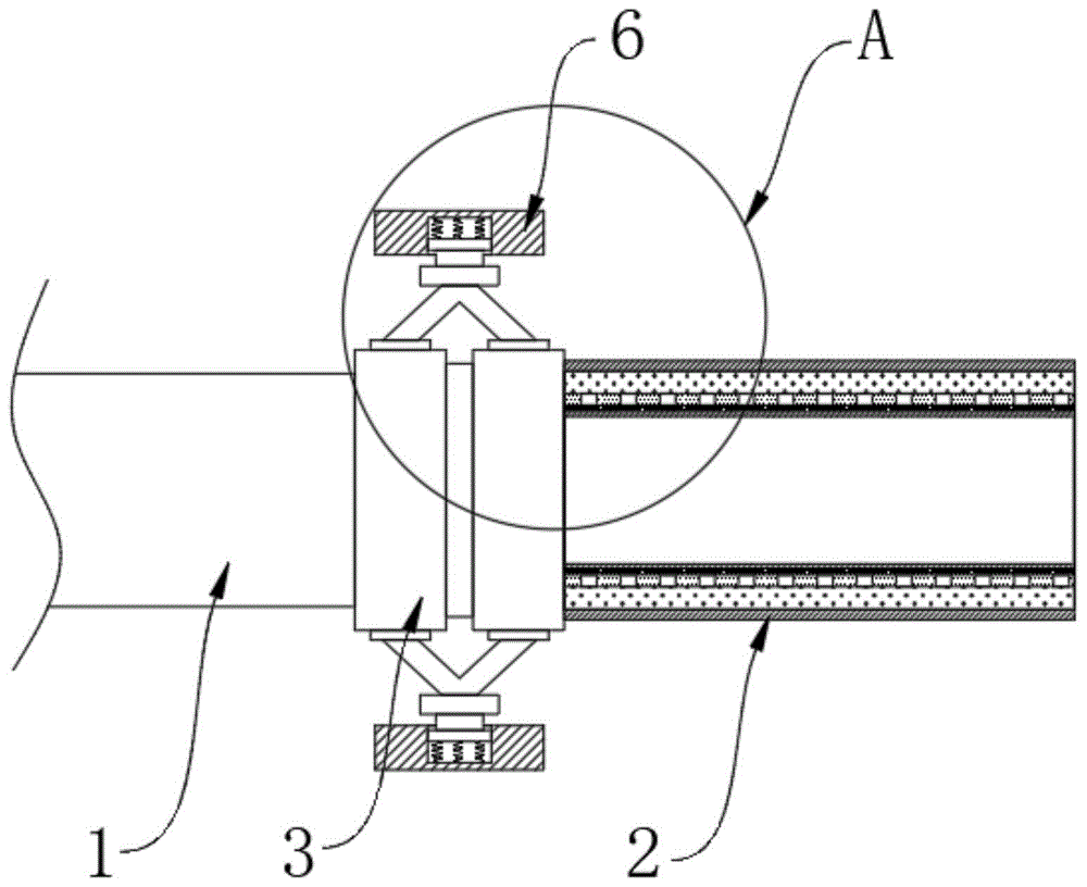 一种具有消声功能的建筑用暖通管道的制作方法