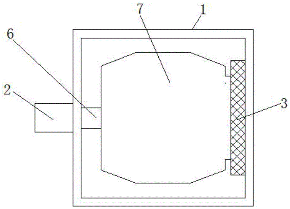 一种中药翻滚沙炒箱的制作方法