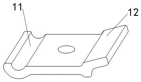 一种轨距挡板中间体的制作方法