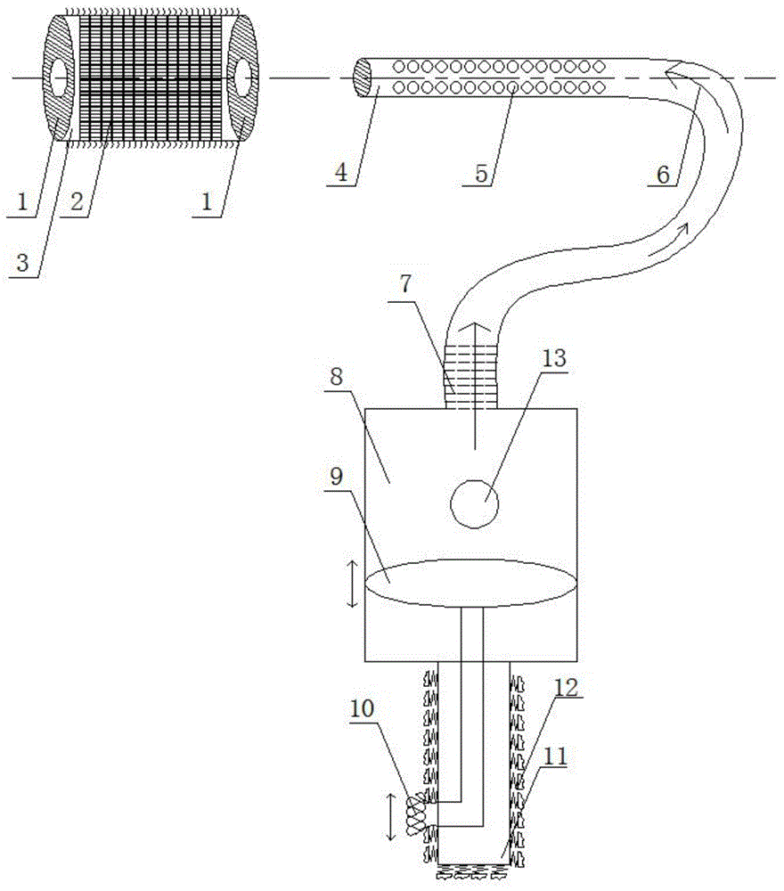 一种碳纤维布加固施工滚筒的制作方法