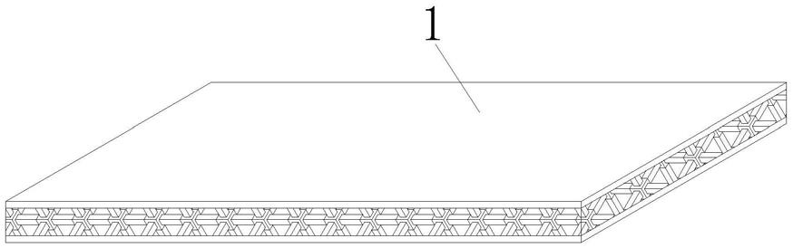 一种高弹性双瓦愣纸芯瓦楞纸板的制作方法
