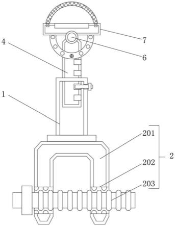 一种超声波满溢传感器支架的制作方法