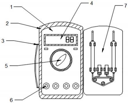 一种电子信息工程用万能表的制作方法