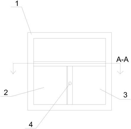 一种节能型密封保温铝合金推拉窗的制作方法