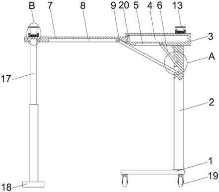 一种建筑施工用支撑架的制作方法