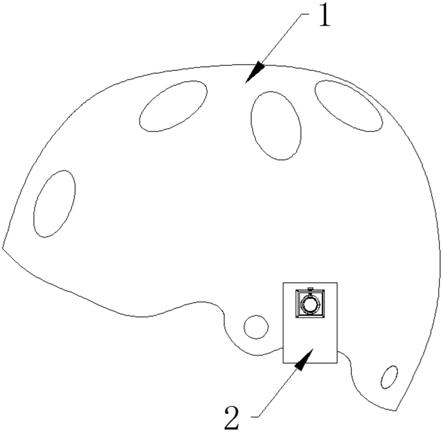 一种头戴式耳机佩戴滑板盔的制作方法