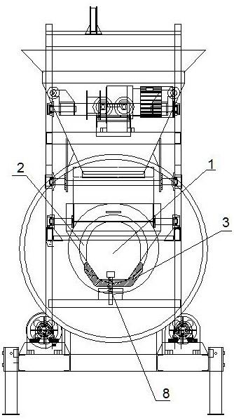 一种防溢型混凝土搅拌机进料斗及混凝土搅拌机的制作方法