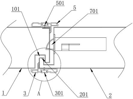 一种带铝型材盖边的门扇的制作方法