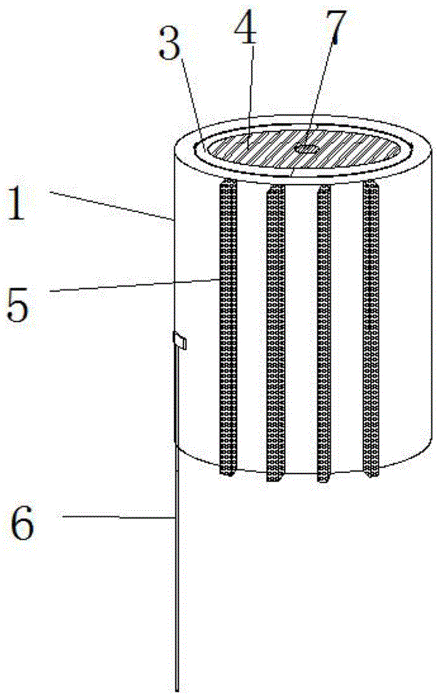 一种纺丝机料仓进料输送管道的防回潮装置的制作方法
