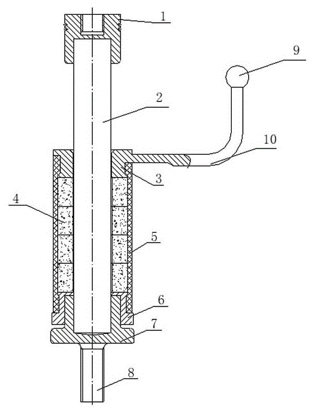 内置柱式限压器芯组的制作方法