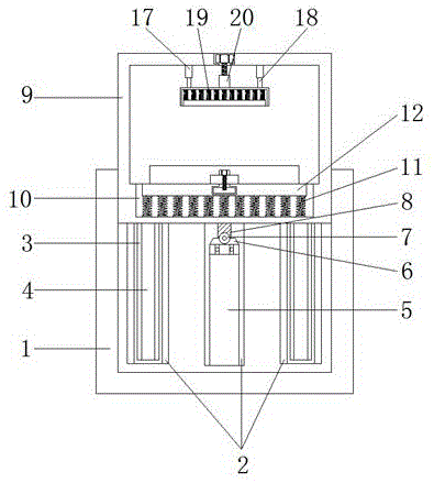 一种具有高度调节功能的光线终端盒的制作方法