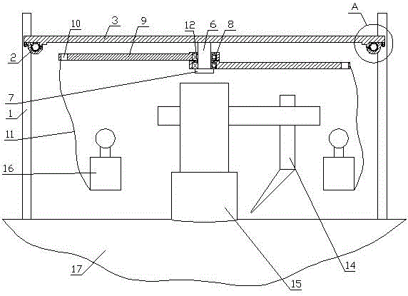 一种高空焊接作业的安全带悬挂装置的制作方法