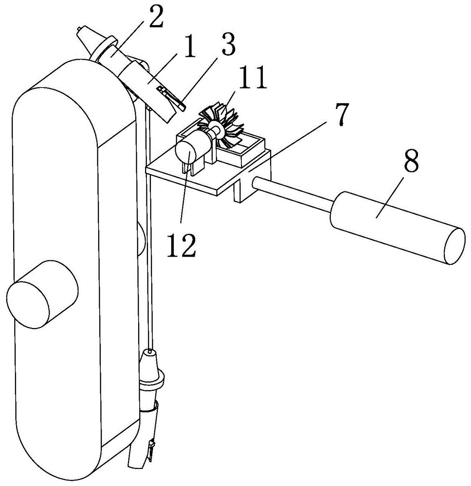 一种父本插秧机的秧爪清理部件的制作方法