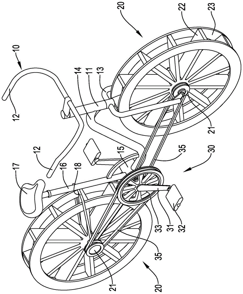 脚踏水车的制作方法