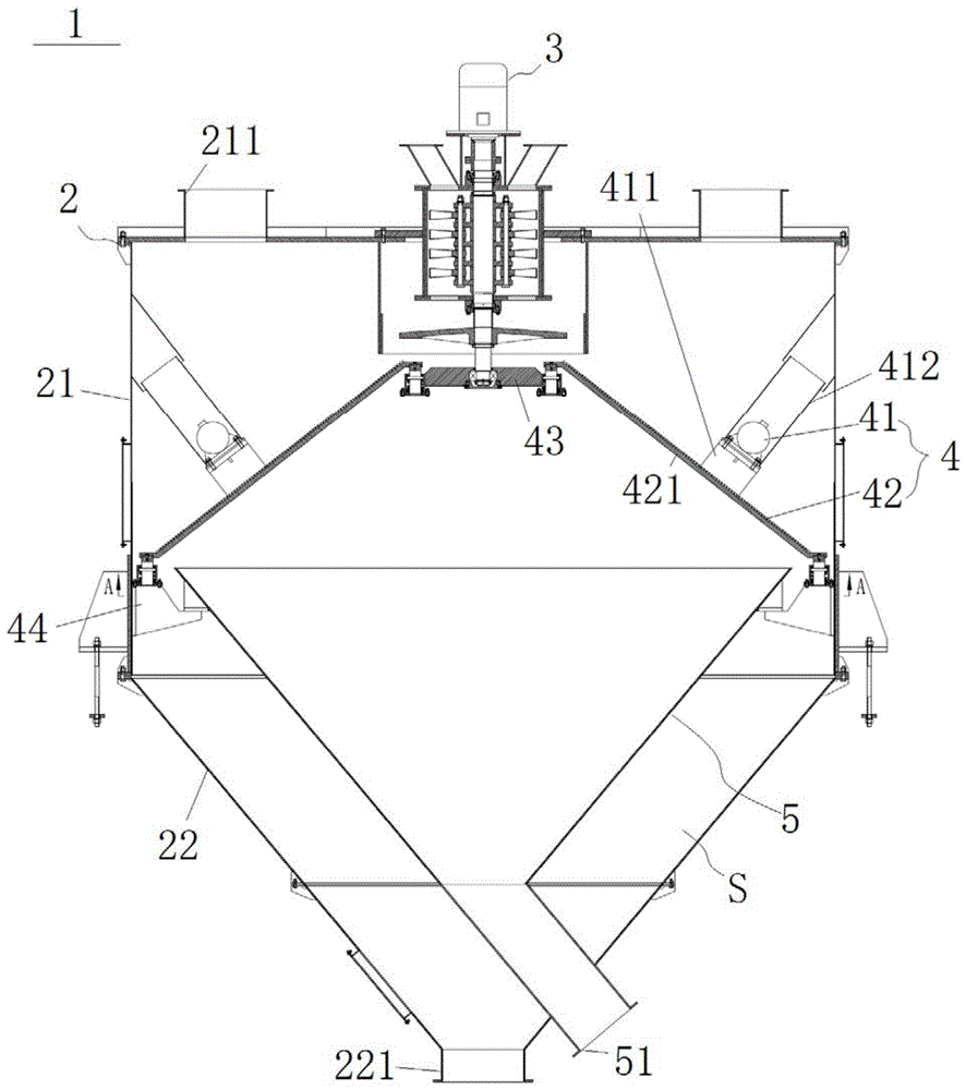 打散分级机的制作方法