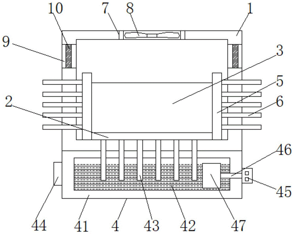 一种具有降温功能的线路板生产用空压机的制作方法