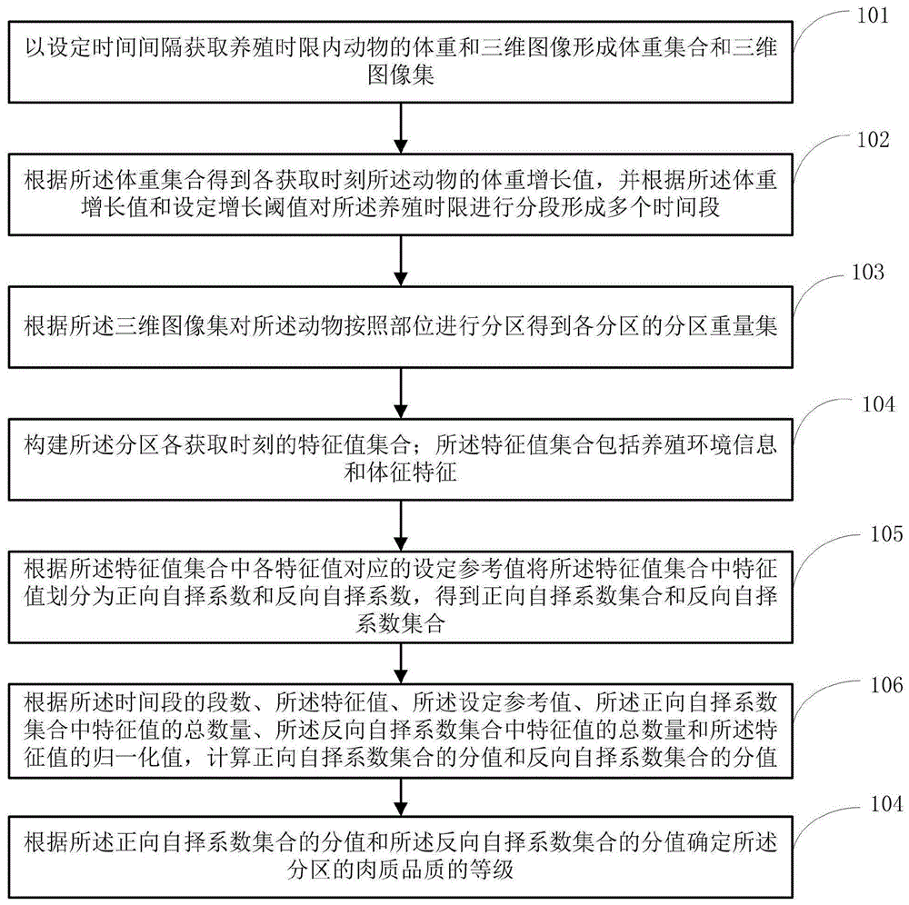 一种面向动物活体无屠宰的肉质品质分级方法与系统