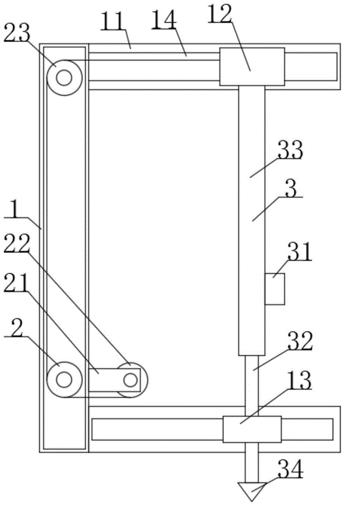 一种建筑工程用墙面垂直度检测工具的制作方法