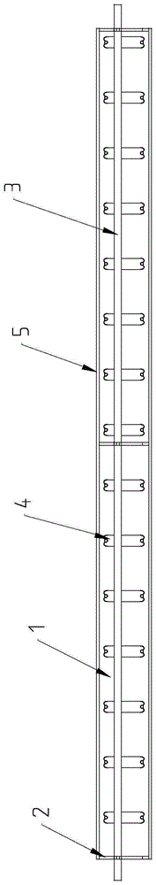 防振捣漏浆型预制墙板模具的制作方法