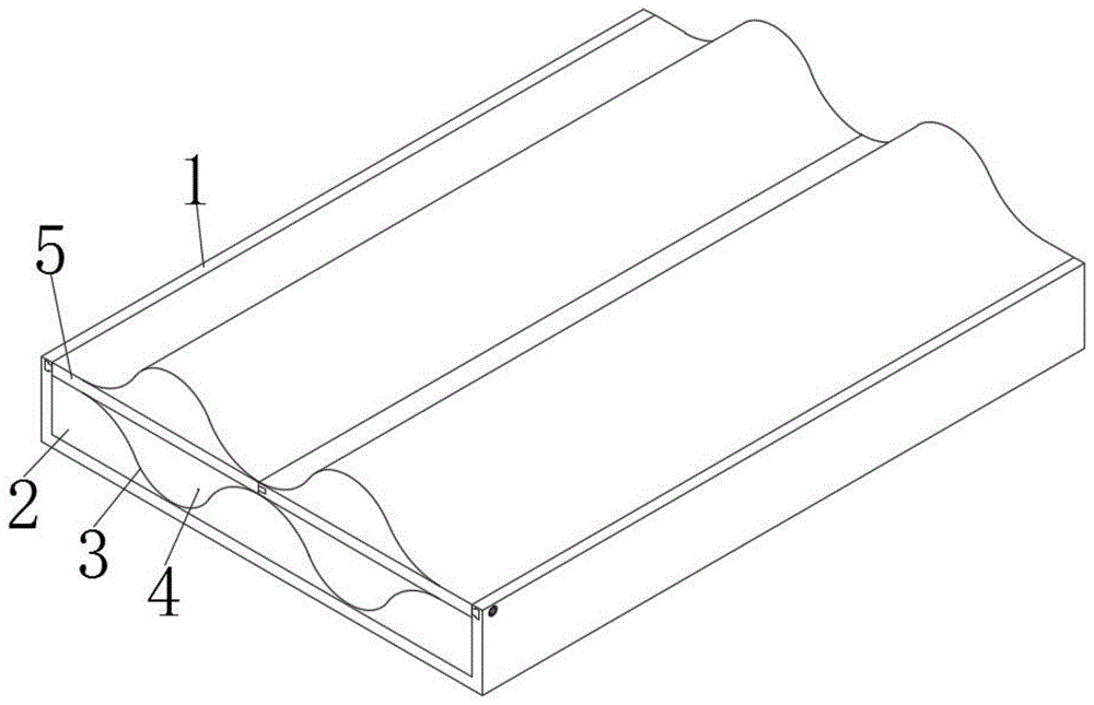 一种球磨机节能自固型斜波耐磨衬板的制作方法