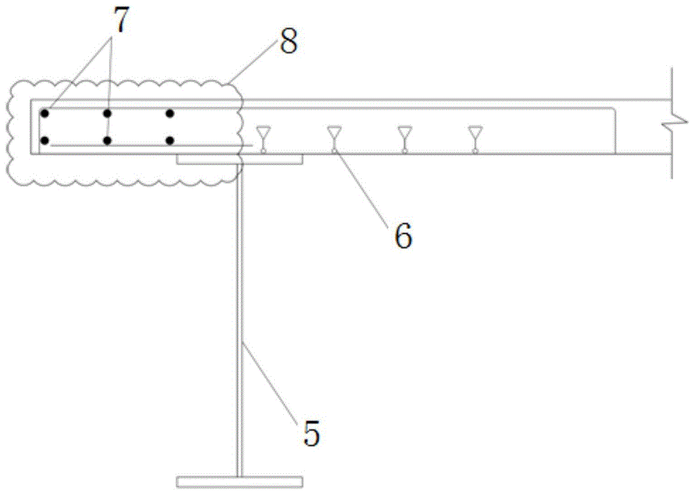 一种钢结构外框悬挑结构模板支撑体系的制作方法