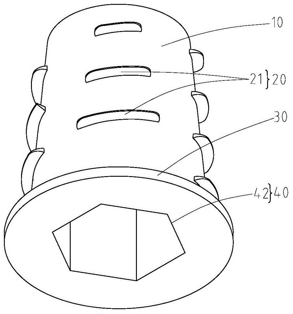 一种具有大预紧力的内外牙螺母的制作方法