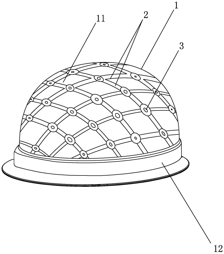 一种脑电图电极帽的制作方法