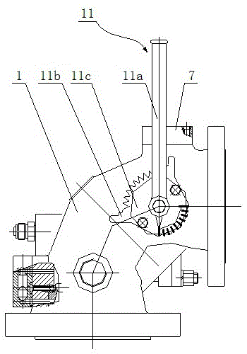 一种集成舷侧阀的制作方法