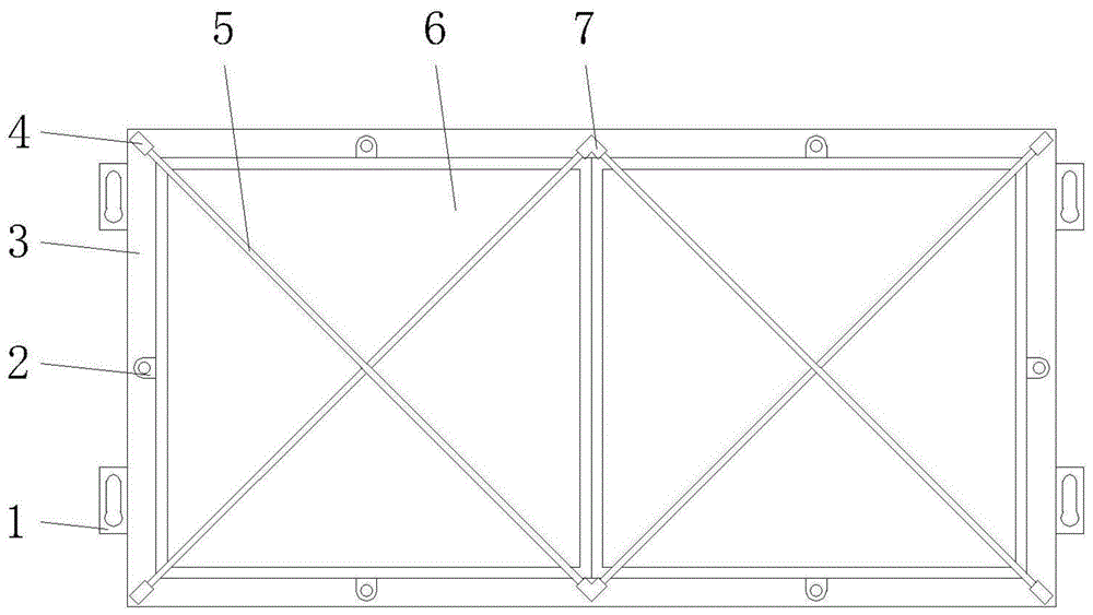 一种3D打印的空调过滤网模型的制作方法