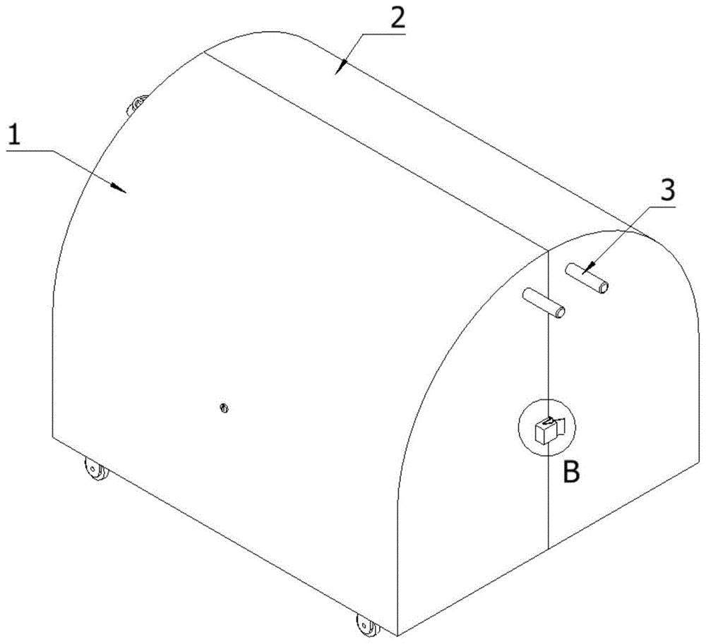 一种建筑施工用砌砖养护喷淋罩的制作方法