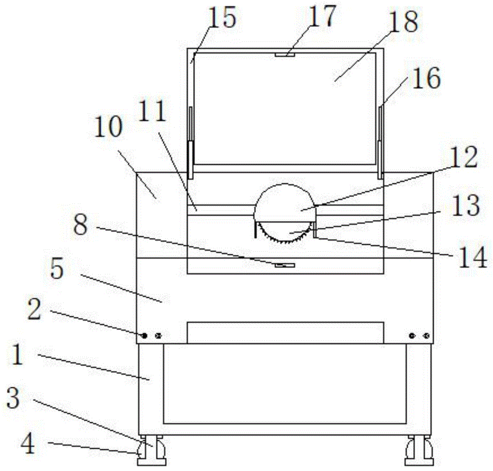 一种建筑设计检测用取样切割机的制作方法