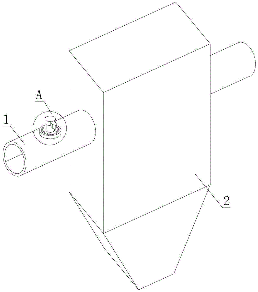 一种均匀流场用具有避免灰尘飞扬结构的电除尘器的制作方法