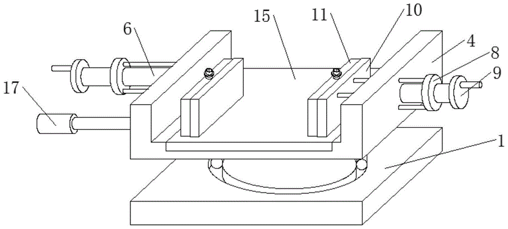 一种岩心扫描野外工作站用固定结构的制作方法