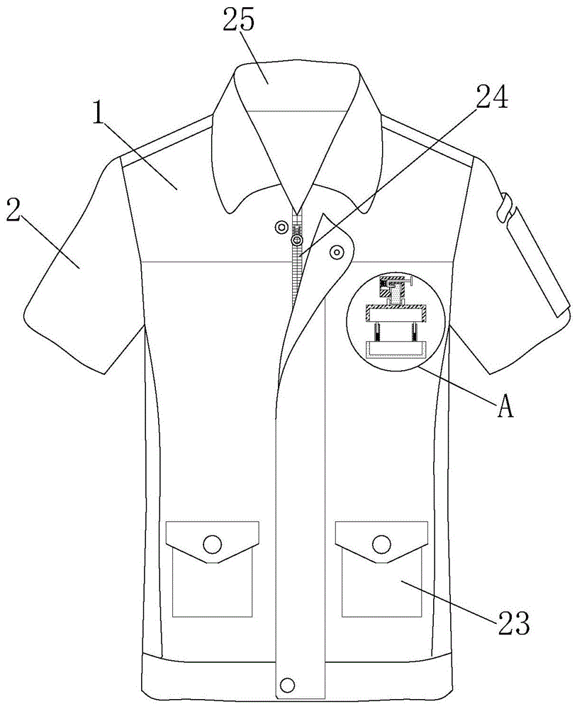 一种耐磨耐穿的工作服的制作方法