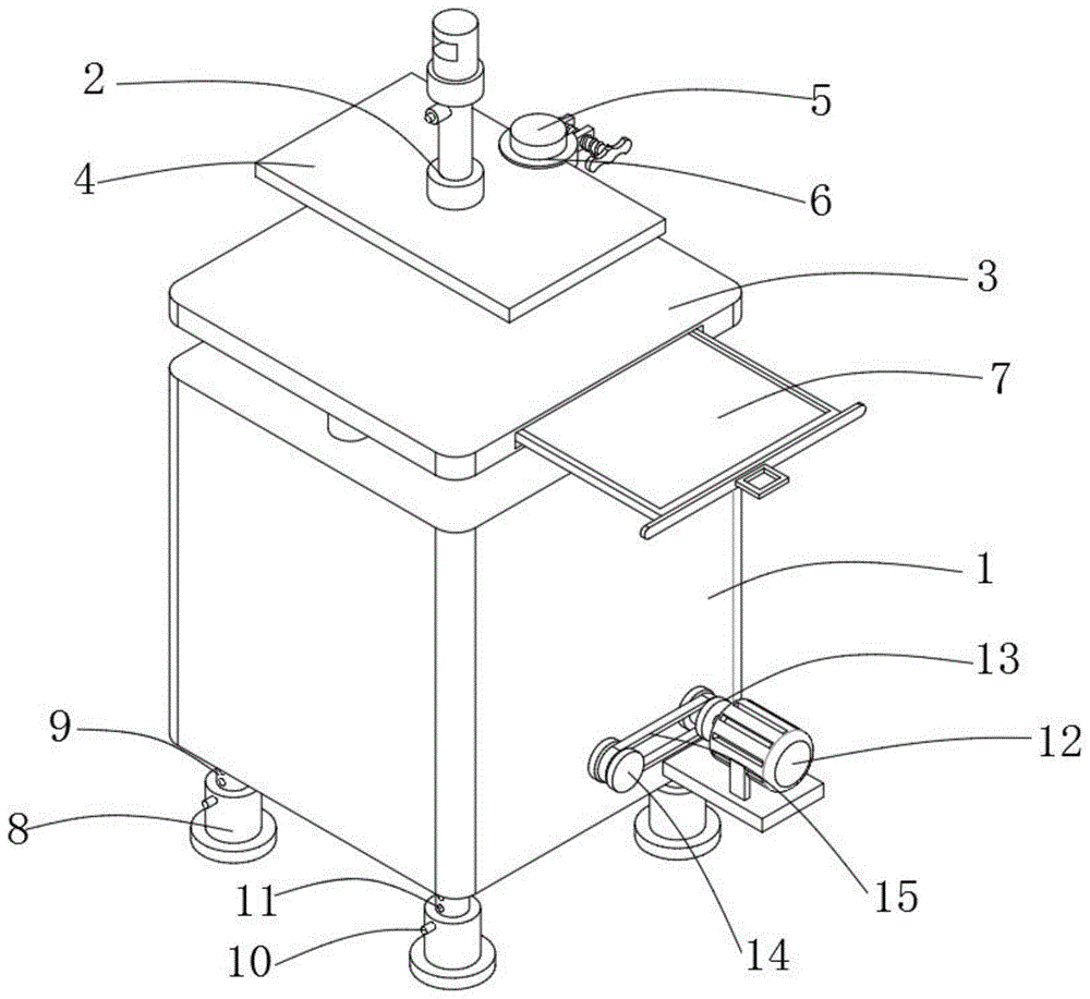 一种建筑工程造价施工尺寸测量装置的制作方法