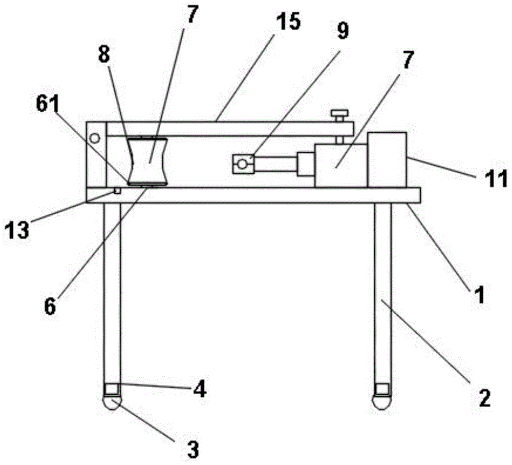 一种用于房屋建设的简易型钢筋折弯器的制作方法
